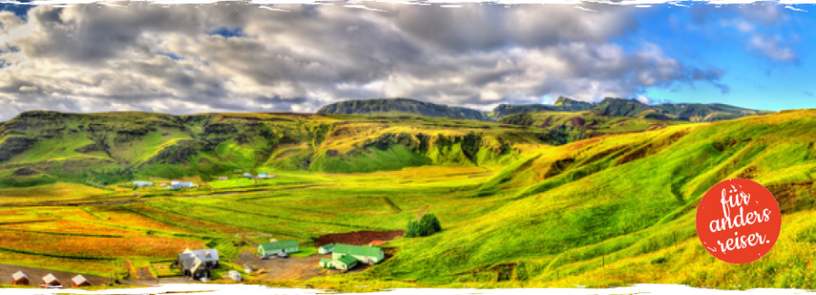 Fotoreisen Island echt schön grün so grün wenn es grünt toll